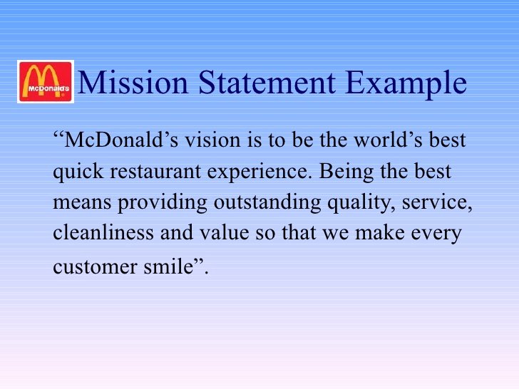 Customer Service Mission Statement Examples