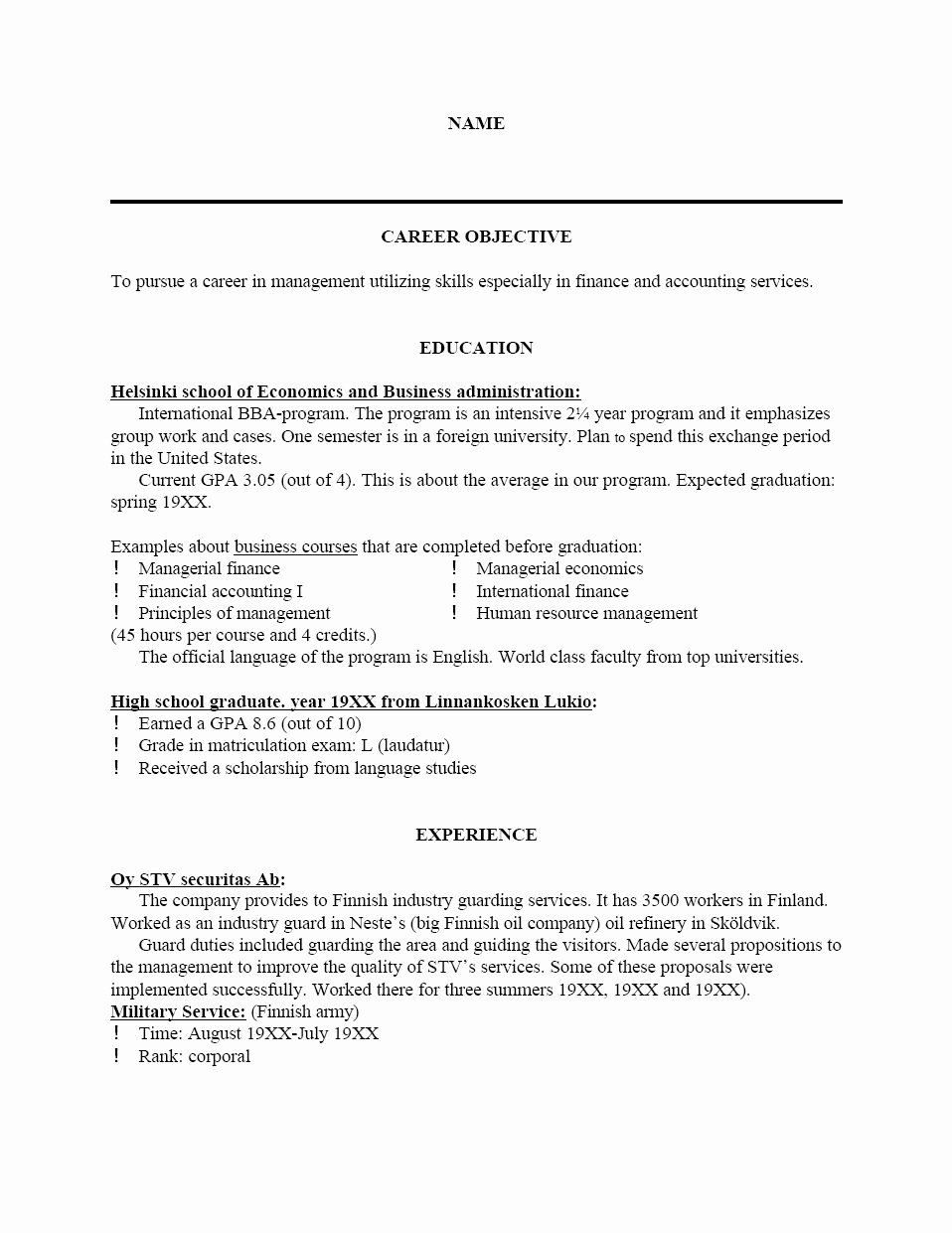 Degree In Progress Resume Best Of Free Sample Resume Template Cover Letter and Resume