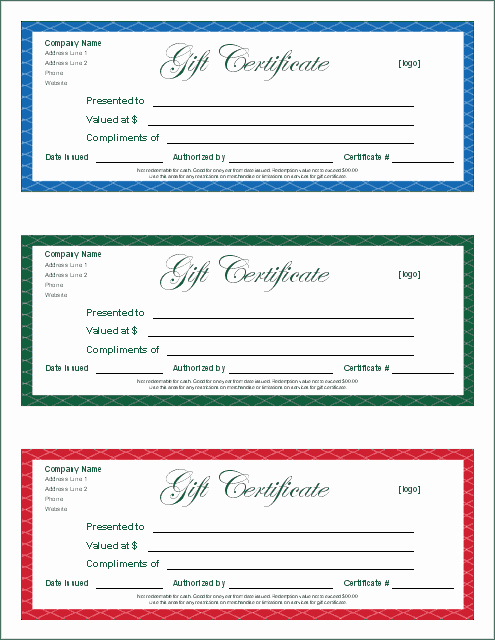 Donation Certificate Template Free Unique Free Gift Certificate Template and Tracking Log