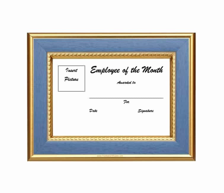 Employee Of the Month form Template Lovely 30 Printable Employee Of the Month Certificates