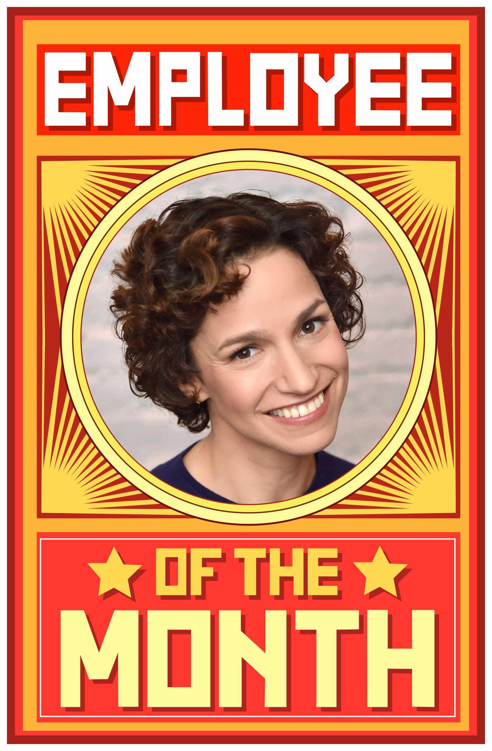 Employee Of the Month Frame Template Elegant Spotlight Employee Of the Month’s Catie Lazarus On