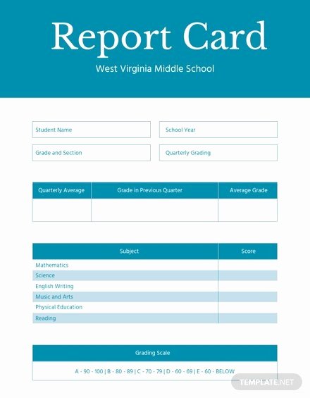 Employee Report Card Template Elegant Free social Media Report Template Download 154 Reports
