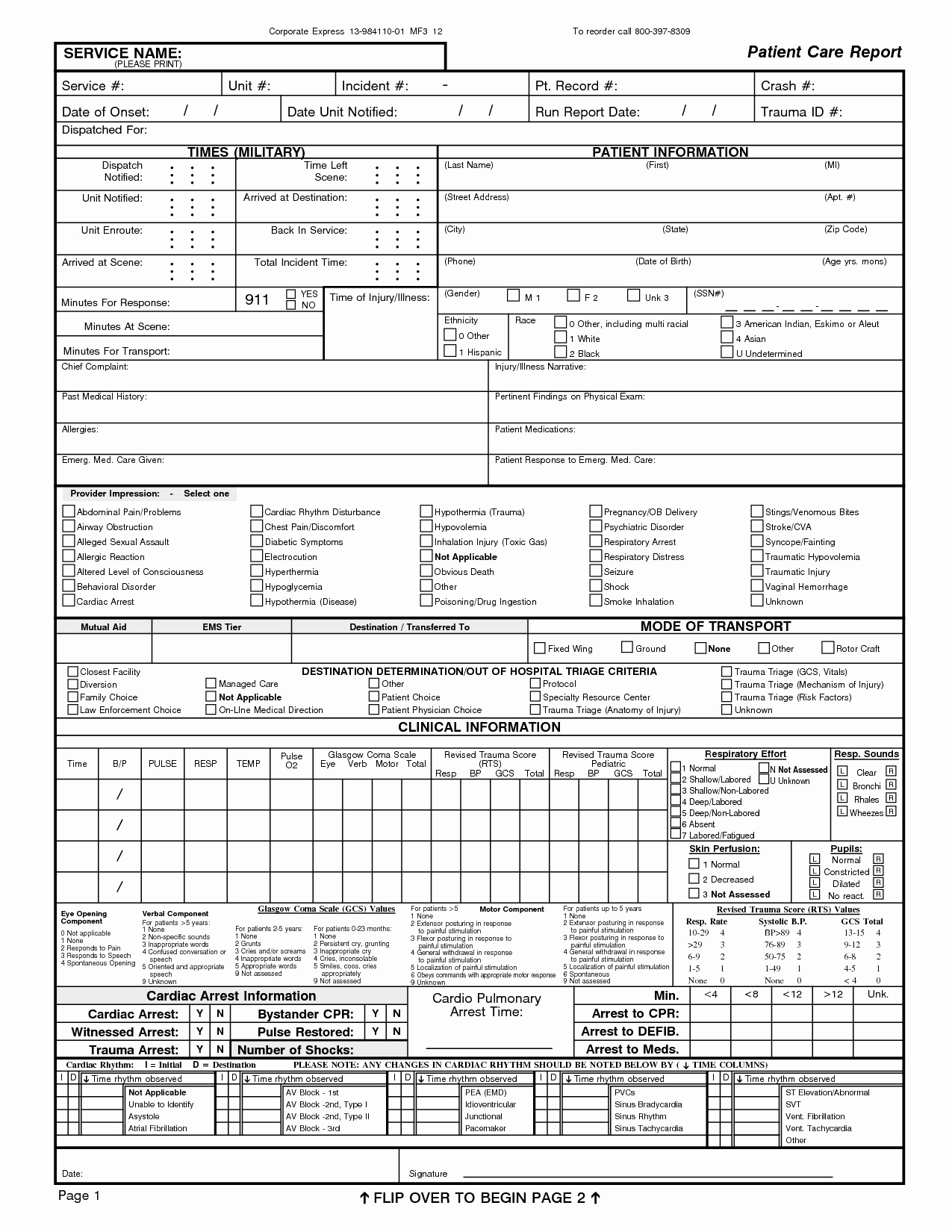 Ems Patient Care Report forms Best Of 12 Best Of Narrative forms Worksheet Ems Patient