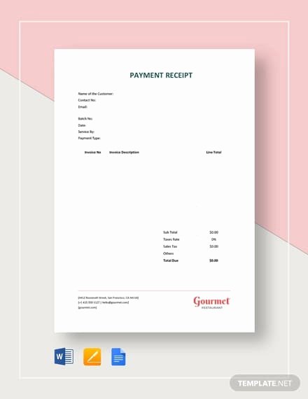 Example Of A Receipt for Payment Best Of 11 Receipt Of Payment Examples Pdf Word