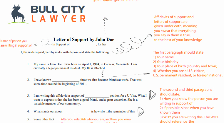 Examples Of Immigration Letters Of Support Lovely Letters Of Support Guide for Immigration Bull City Lawyer