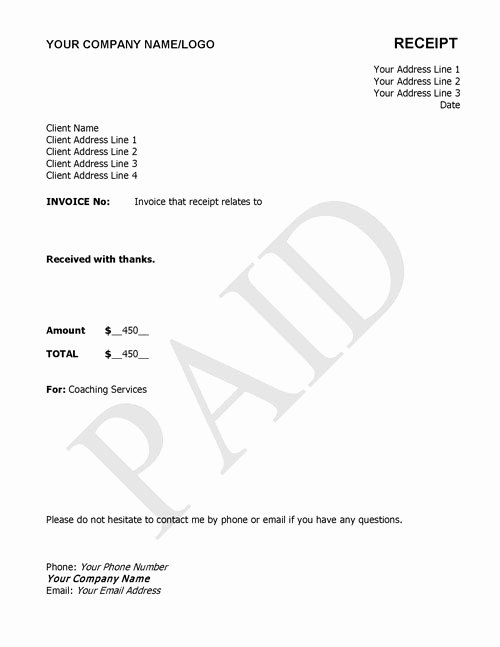 Examples Of Receipts Elegant Wel E Pack toolkit