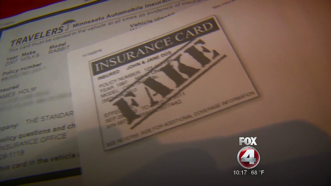Fake Auto Insurance Template Best Of Fake Car Insurance Cards On the Rise