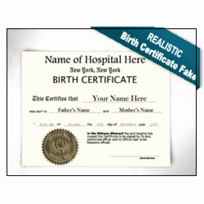 Fake Birth Certificate Template Free Best Of Fake Birth Certificate Fake Certificate Of Birth