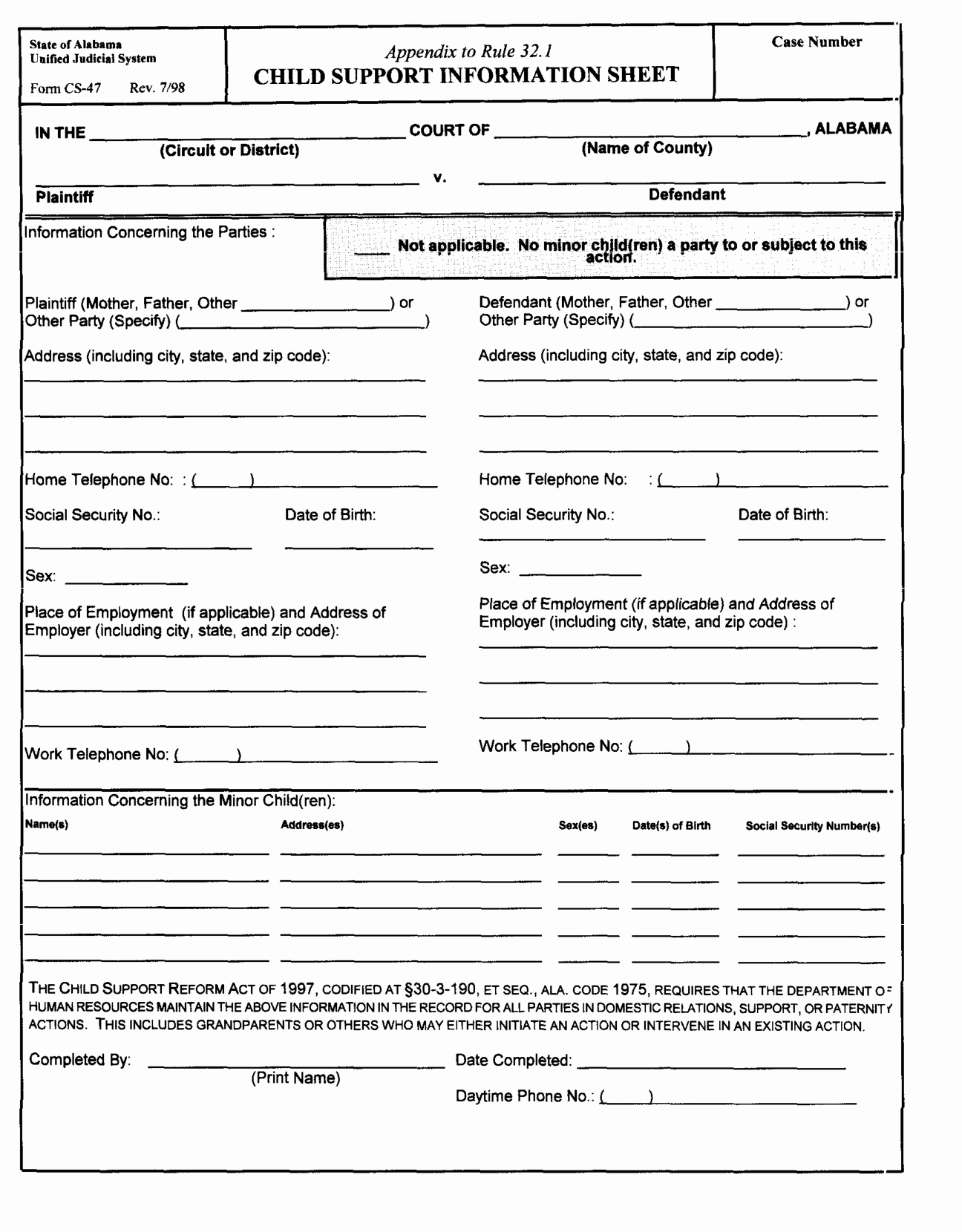 Florida Divorce Forms Free Download