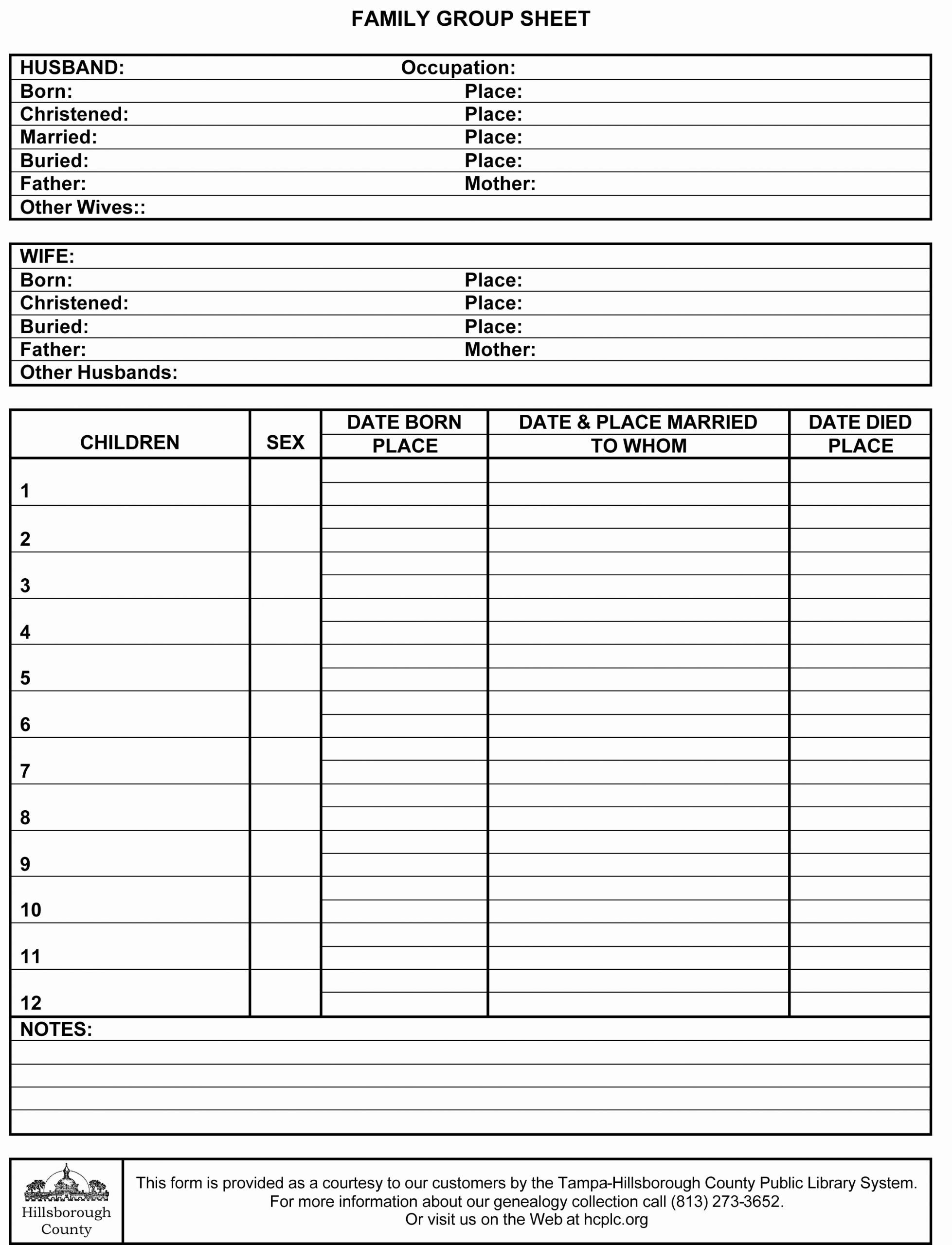 Family Group Sheet Template Luxury Family Group Sheet Pile Information About An Ancestor