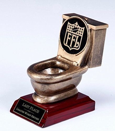 Fantasy Football Winner Certificate Fresh Last Place Fantasy Football Trophy toilet Bowl Award