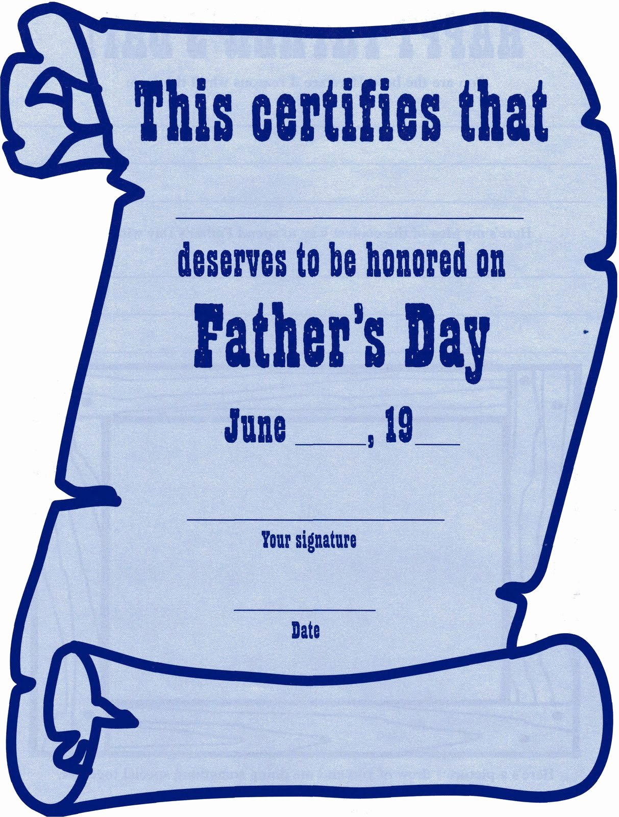Father Of the Year Certificates Beautiful Elementary School Enrichment Activities Father S Day