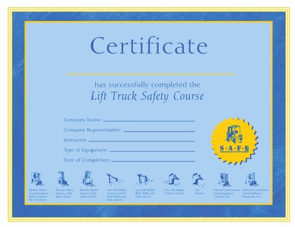Forklift Operator Certificate Template Fresh forklift Operator Permits and Certificates