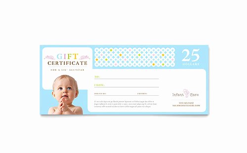Free Babysitting Gift Certificate Template Beautiful Infant Care &amp; Babysitting Business Card &amp; Letterhead