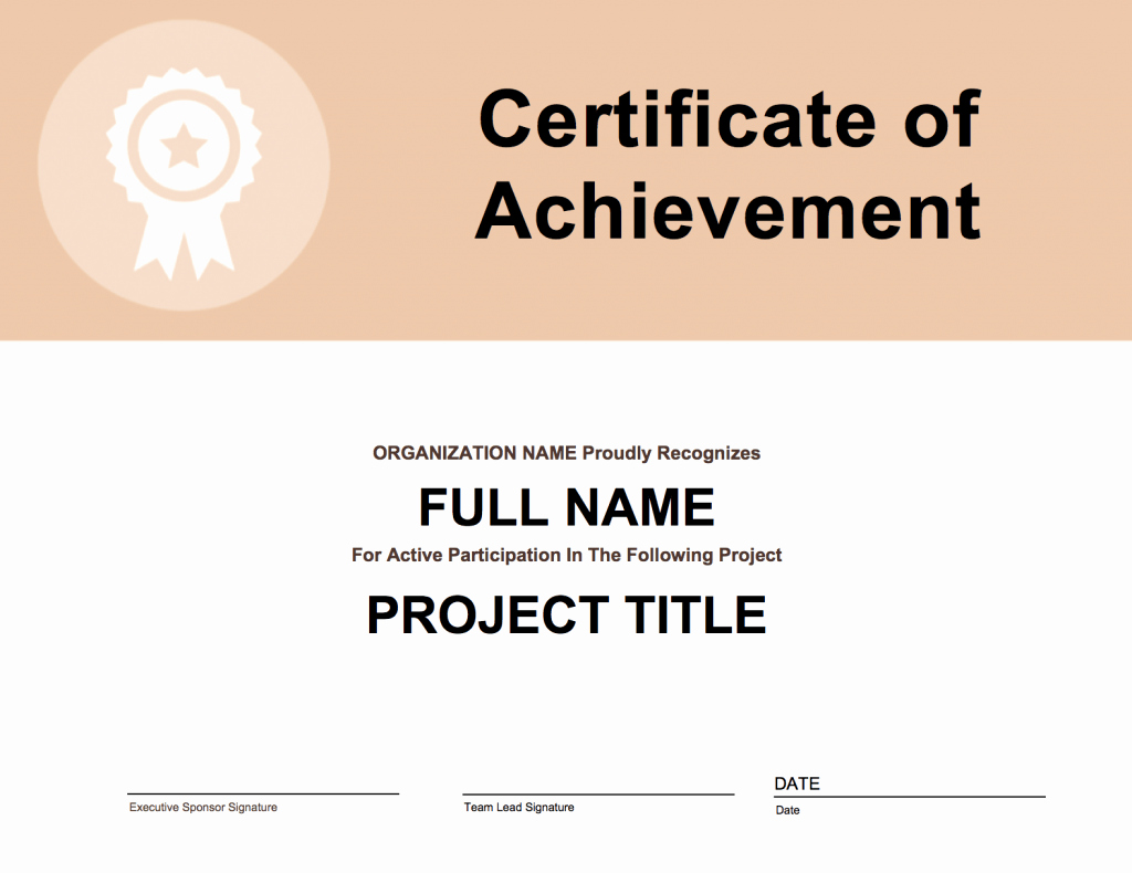 Free Black Belt Certificate Template Lovely Project Participation Certificate Goleansixsigma