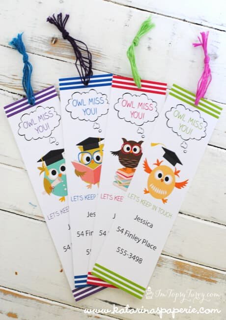 Free Bookmarks for Schools Beautiful End Of School Printable Bookmarks