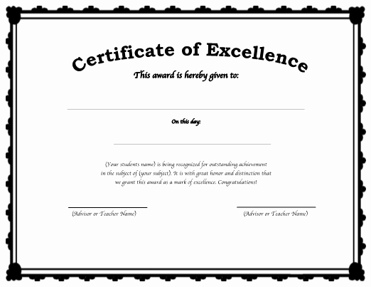 Free Editable Maths Certificates Luxury Free Editable Award or Certificate Template