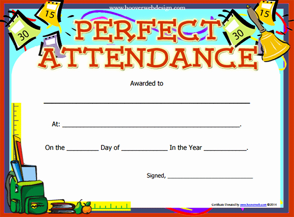 Free Editable Maths Certificates Unique attendance Certificate Template – 24 Free Word Pdf