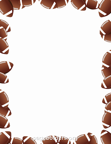 Free Football Border Template Inspirational Pin by Muse Printables On Page Borders and Border Clip Art