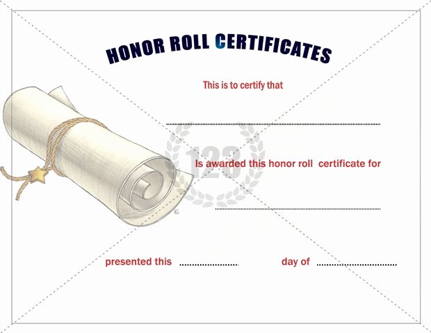 Free Honor Roll Certificate Templates Awesome Most Valuable Honor Roll Certificate Template