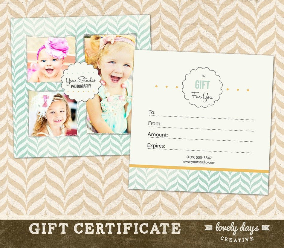 Free Photography Gift Certificate Template Awesome Graphy Gift Certificate Template for by