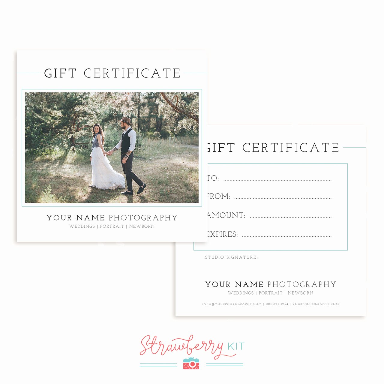 Free Photography Gift Certificate Template Beautiful Classic Graphy Gift Certificate Template Strawberry Kit