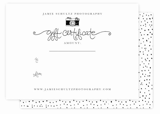 Free Photography Gift Certificate Template Luxury Jamie Schultz Designs Templates A Collection Of