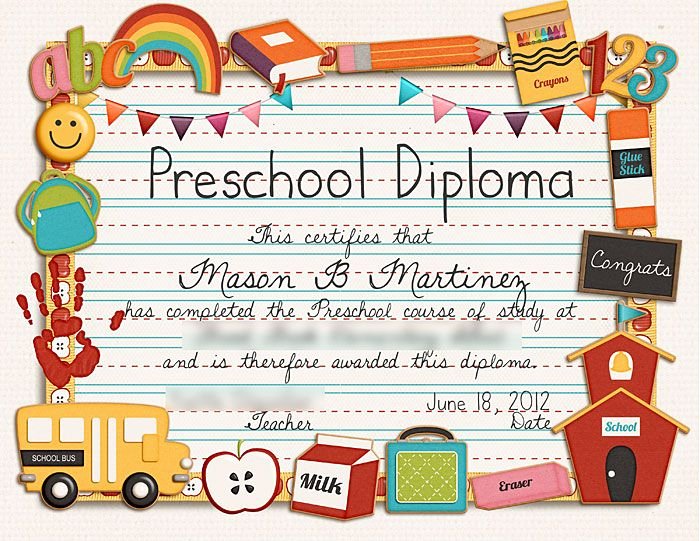 Free Preschool Certificate Templates Elegant 96 Best Images About Pre K &amp; K Certificates and Graduation