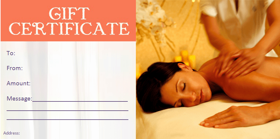 Free Salon Gift Certificate Template Awesome Beauty T Certificate Templates by