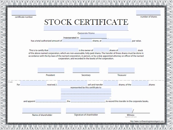 Free Stock Certificate Template Download Inspirational 20 Stock Certificate Templates