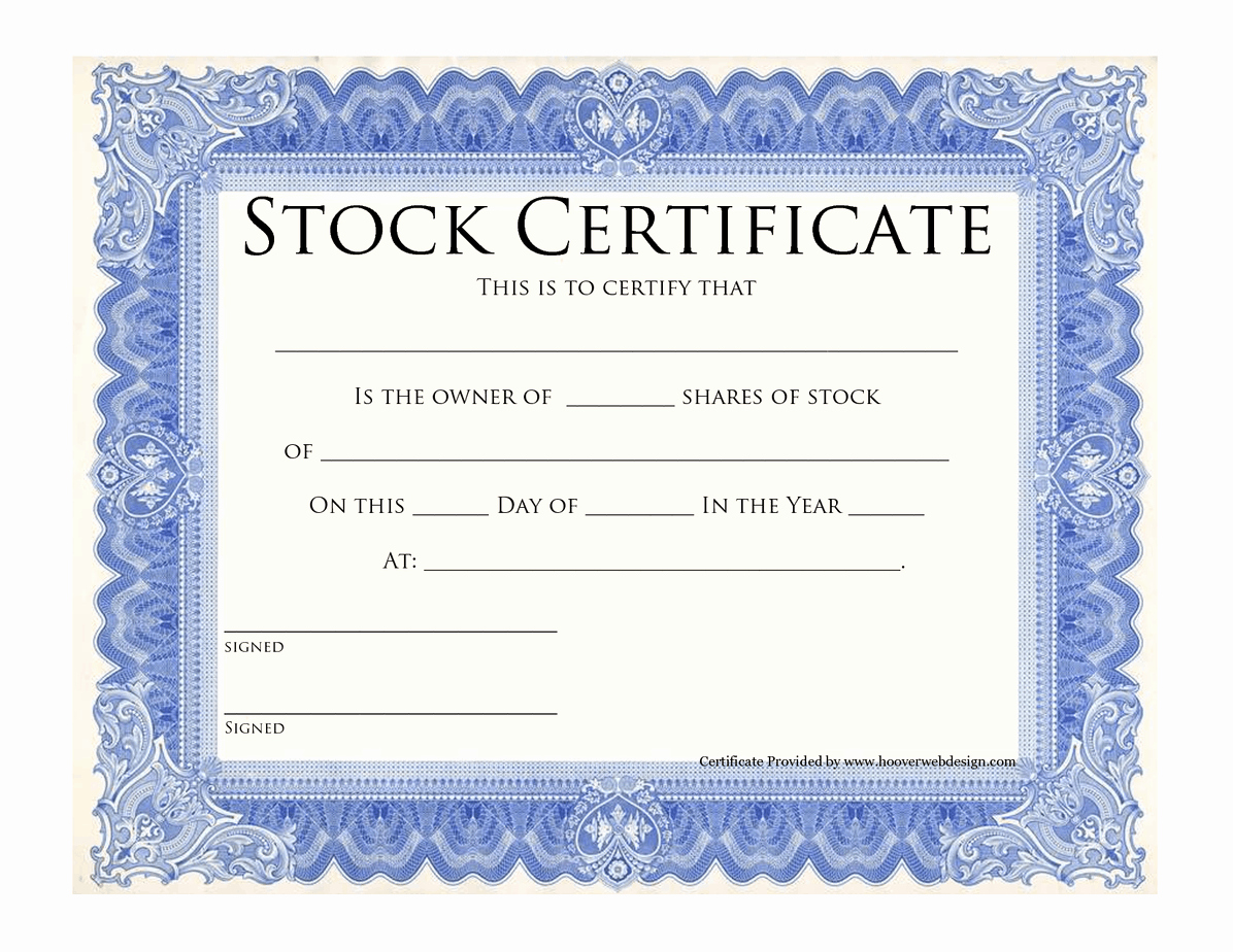 Free Stock Certificate Template Microsoft Word Awesome 13 Stock Certificate Templates Excel Pdf formats