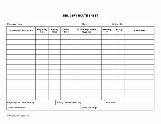 Free Truck Driver Application Template Fresh Driver Daily Log Sheet Template