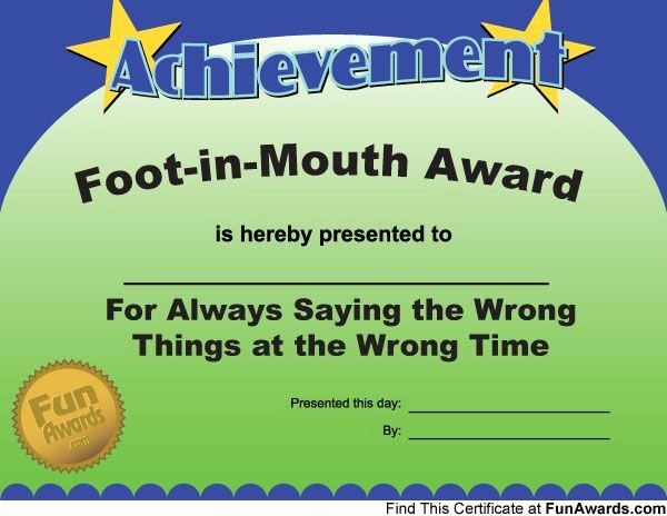  20 Fun Award Ideas For Students Dannybarrantes Template