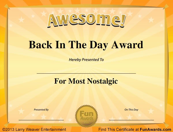  20 Funny Awards For Teachers Dannybarrantes Template