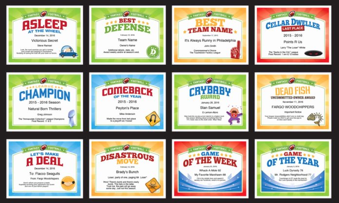  20 Funny Cheer Awards Ideas Dannybarrantes Template
