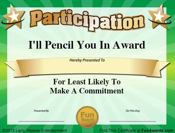 Funny Trophy Ideas for Work Lovely Funny Fice Awards™ 101 Printable Award Certificates