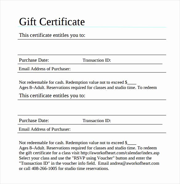 Gftlz Gift Certificate Template New Gift Certificate Template 42 Examples In Pdf Word In