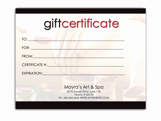 Gift Certificate Template Powerpoint Awesome 43 formal and Informal Editable Certificate Template