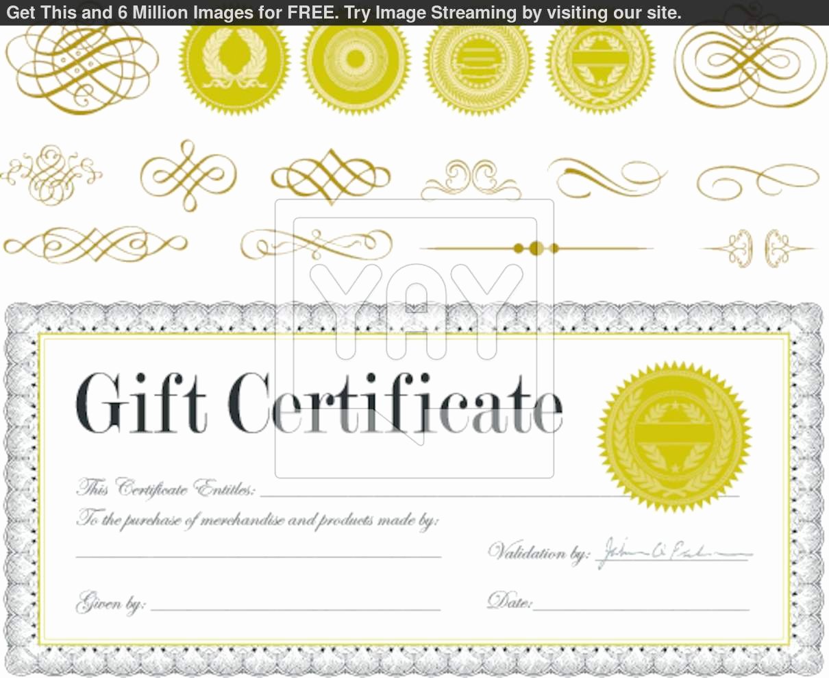 Gift Certificate Template Vector Beautiful Royalty Free Vector Of Vector Gift Certificate Template