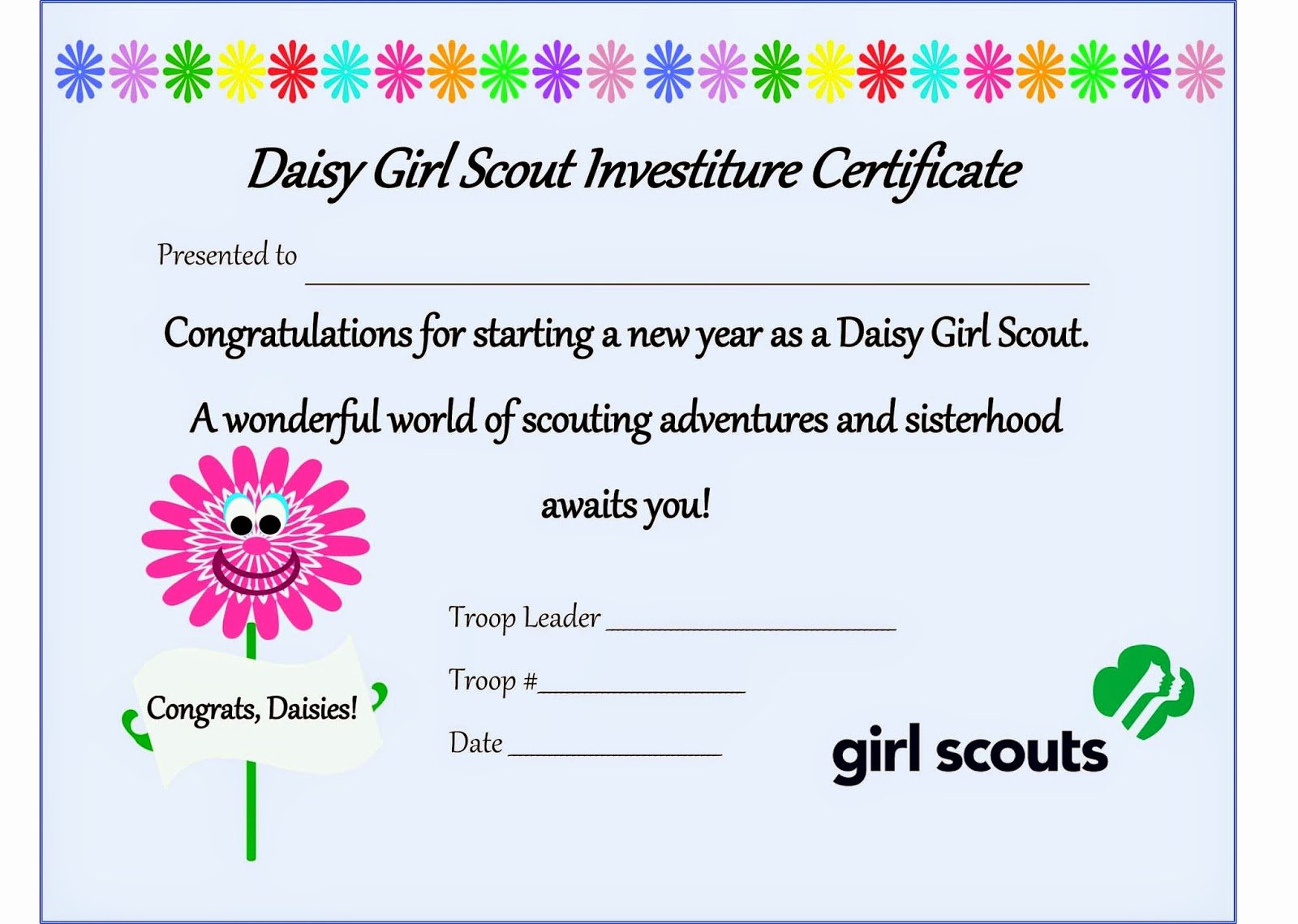 Girl Scout Bridging Certificate Template Best Of A Mindful Momma Girl Scouting Momma