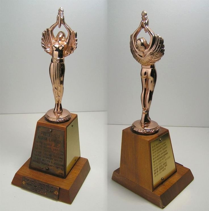 Girlfriend Of the Year Award Luxury Beta Sigma Phi Girl Of the Year Award Preceptor Trophy