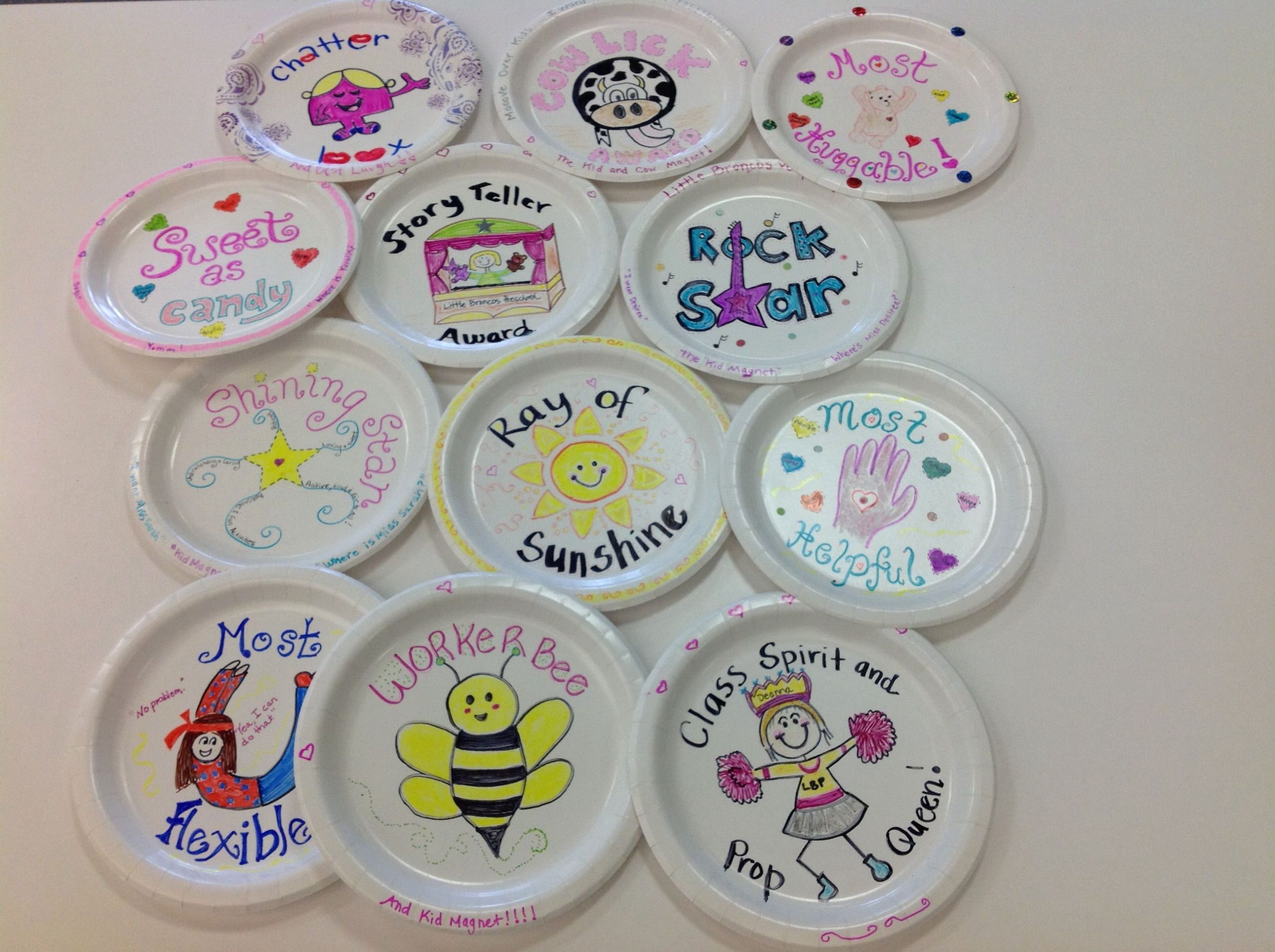 Girls Camp Award Ideas Lovely Pin by Pam Prophet On Paper Plate Awards