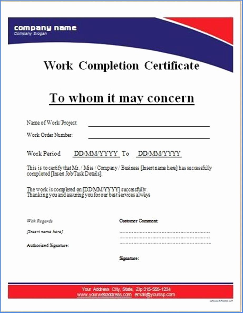 Google Docs Certificate Of Completion Elegant Free Printable Certificate Pletion 1313