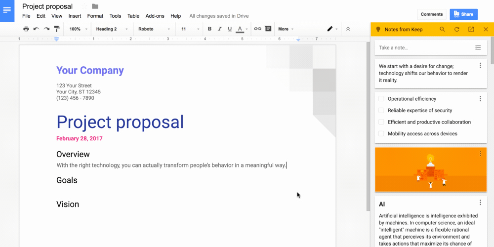 Google Docs Note Card Template Luxury How to Use Keep Notes In Google Docs Cnet
