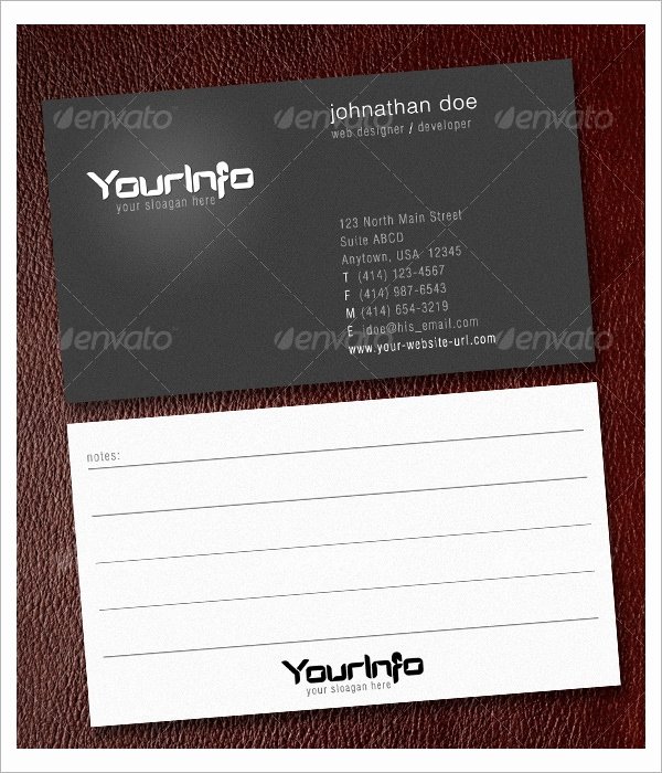 Google Docs Notecard Template Fresh 10 Sample Note Card Templates to Download