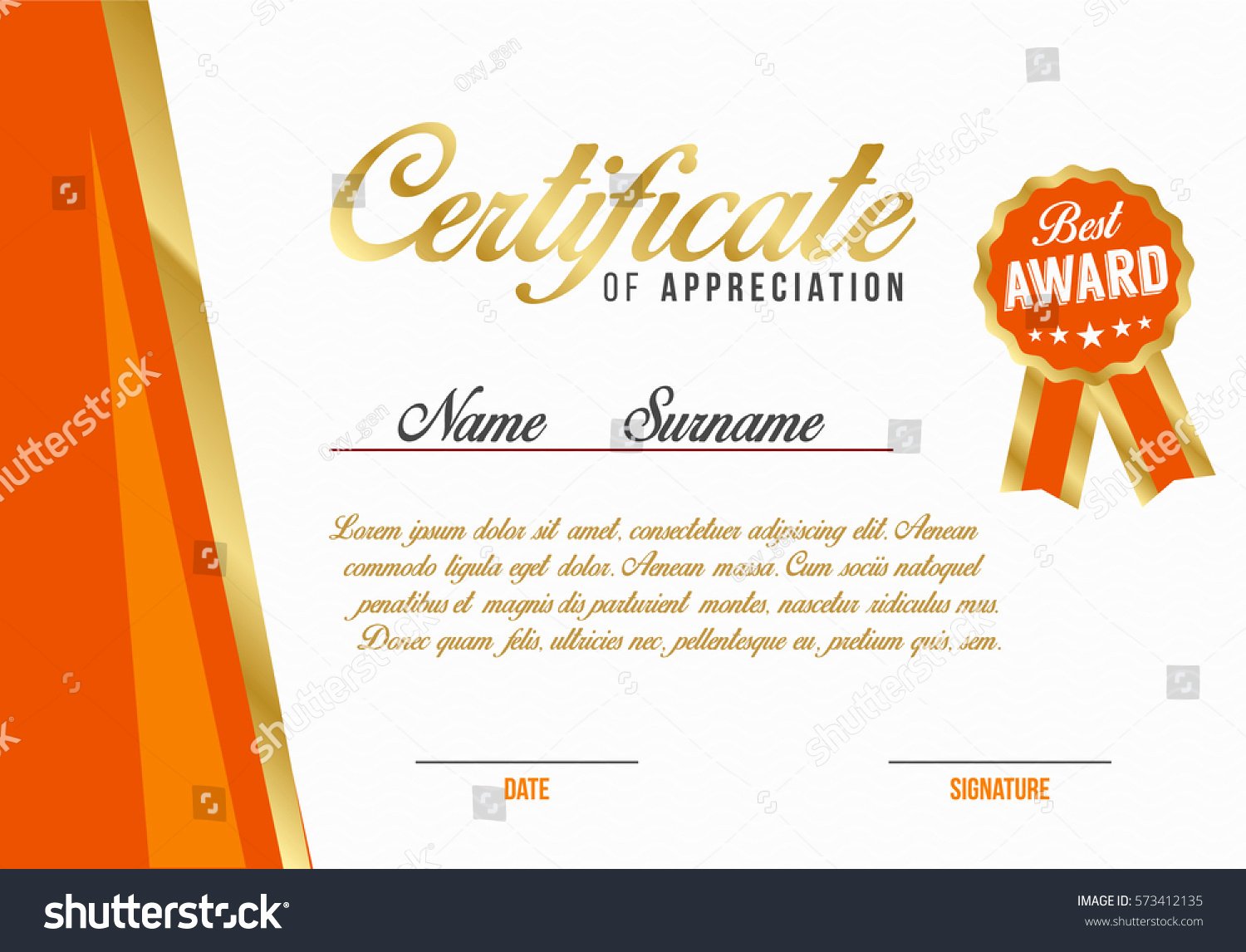 Graduation Certificate Of Appreciation Luxury Diploma Certificate Appreciation Template Background