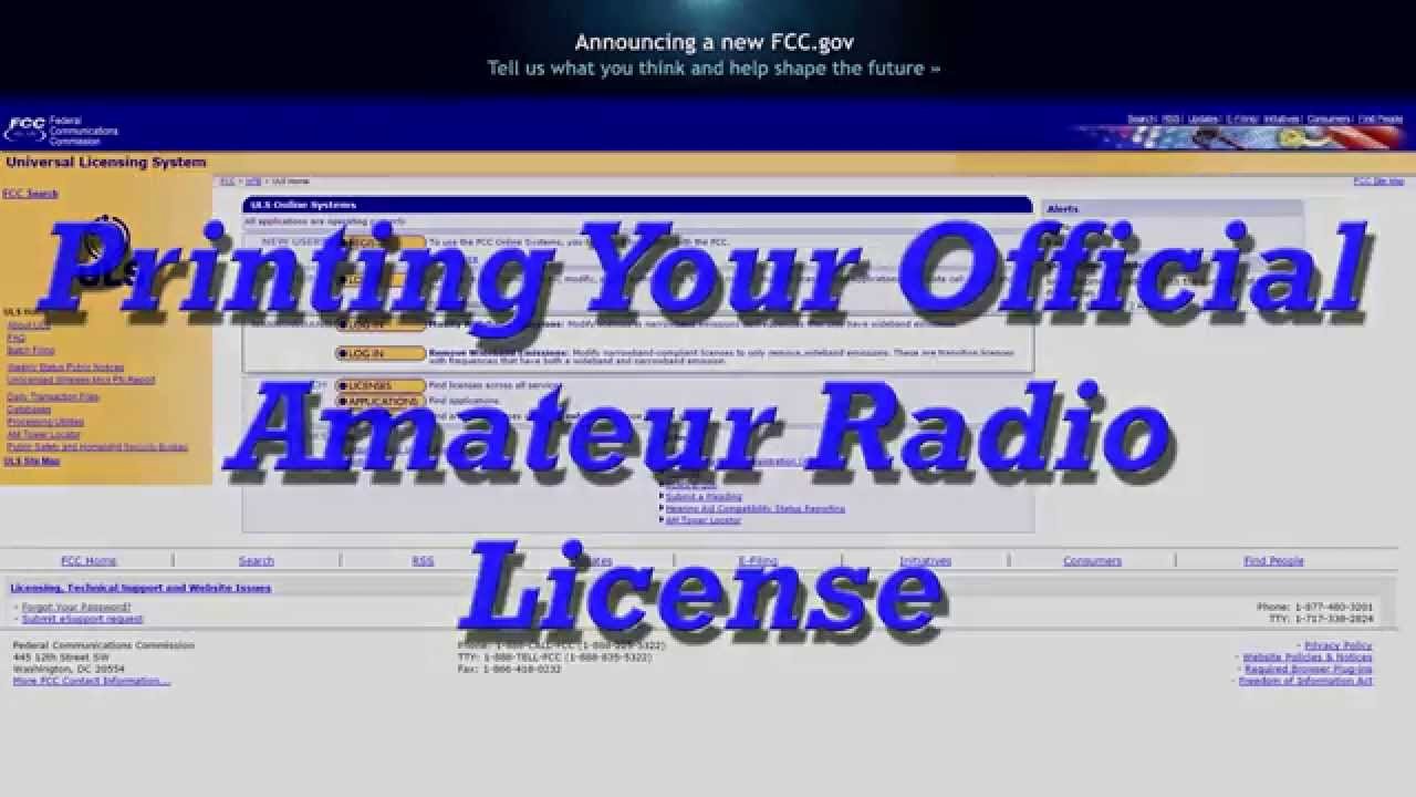 Ham Radio Certificate Maker Lovely Printing Amateur Radio License