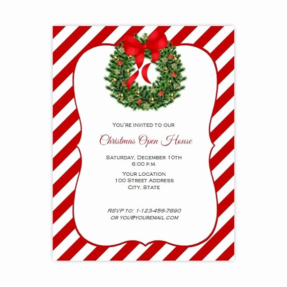 Holiday Hours Template Word Inspirational Christmas Invitation Flyer Holiday Party Flyer 8 5 X 11