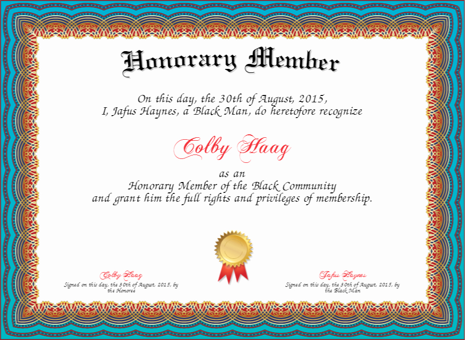 Honorary Member Certificate Template Fresh Honorary Member Certificate