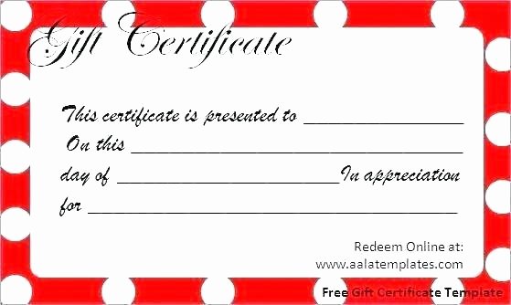 House Cleaning Gift Certificate Template Lovely Free Customizable Birthday Gift Certificate Template